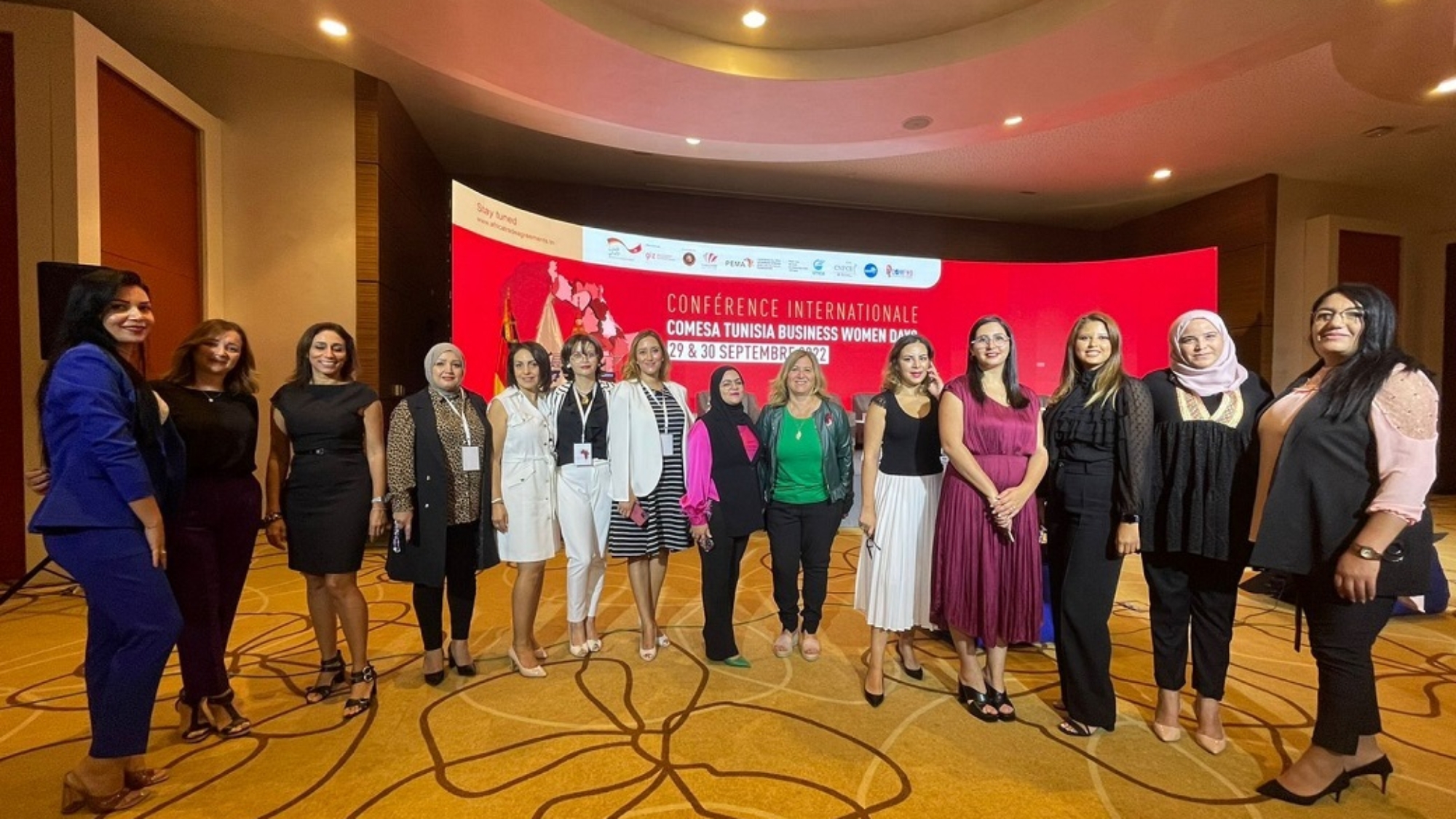 Image illustrant la présence de l'entreprise Abshore lors de la Journée des Femmes Entrepreneures Tunisie COMESA