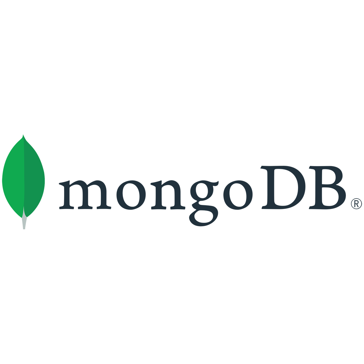 Logo de MongoDB : Plateforme de gestion de données